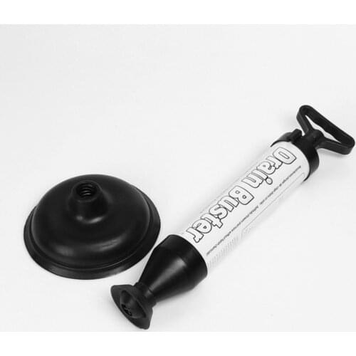 Clogged Remover Dredge Vacuum Pipe Drain Manual Air Drain Plungers Cleaning Tool Bathroom Toilet Blaster Plunger