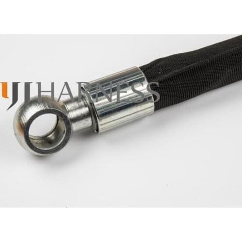 10ft Wear-resistant flame retardant nylon Protective Sleeve Sheath Cable Cover Welding Tig Torch Hydraulic Hose(Large diameter)