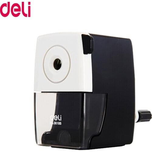 Deli Stationery Pencil sharpener office & school supplies mechanical pencil sharpener office accessories manual pencil sharpener