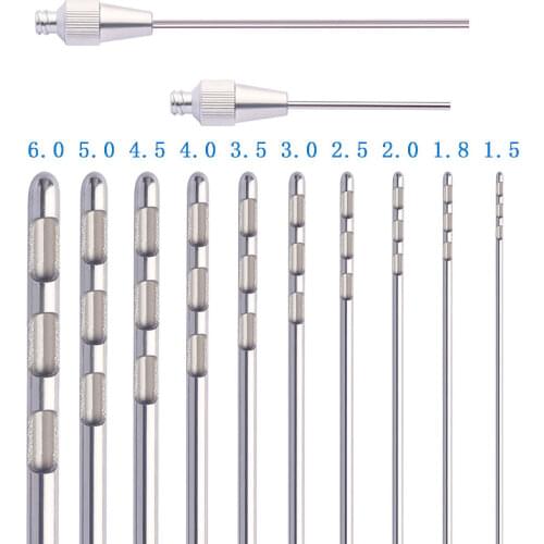 Fat Harvesting Cannula Three Hole Inject Cannula Autoclavable Liposuction Instrument