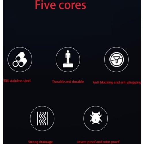 YYSD Bathroom Toilet Shower Room Linear Shower Drain Stainless Steel Rectangular Floor Drain Shower Floor Drain 12/24 in