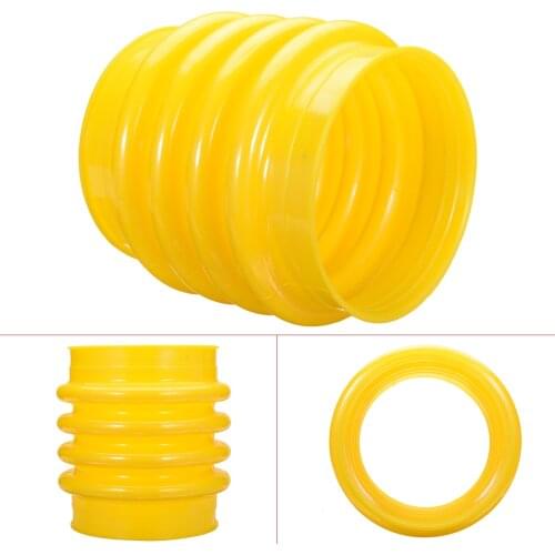 New Yellow Jumping Jack Bellows Boot 17.5cm For Wacker Rammer Compactor Tamper with 220mm Length