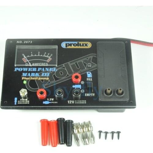Prolux Power Panel PX2673 Mark 3 Super Regulator With Glow Starter Charger Built In Electric Fuel Pump