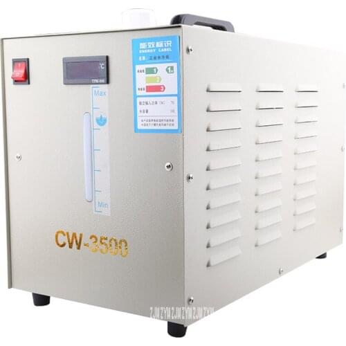 CW3500 9L Industrial Circulate Water Chiller For Engraving Machine Spindle Water Pump Chiller High Quality Cooling Box 80W 220V