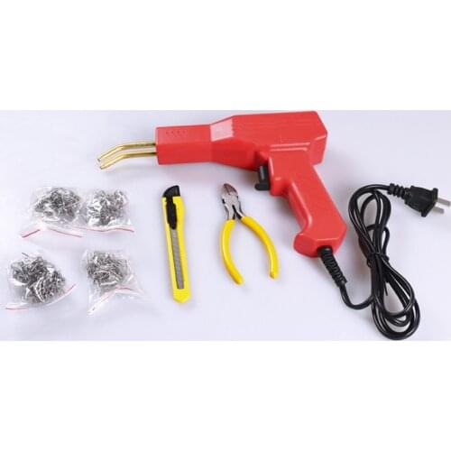 Handy Plastic Welder Garage Tools Hot Staplers Machine Staple PVC Plastic Repairing Machine Car Bumper Repair Hot Stapler