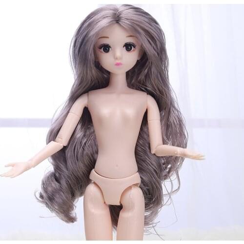 New 30cm BJD Doll 20 Movable Joint Doll 3D Eye Simulation Long Eyelashes Long Hair Bjd Plastic Doll DIY Girl Fashion Gift Toy