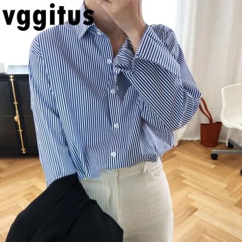 Vggitus Light Blue Blouses