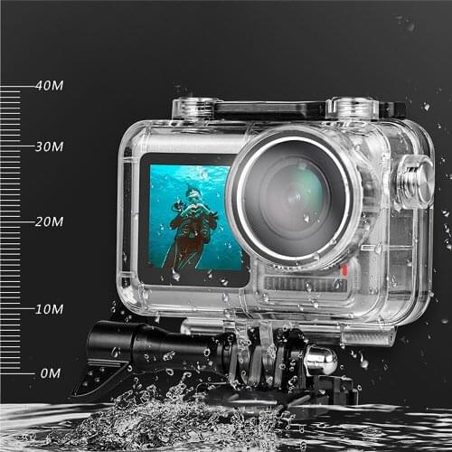 40M Waterproof Housing Case Brand New For DJI Osmo Action Camera Diving Waterproof Box Housing Accessories 2019 Vlog Camera