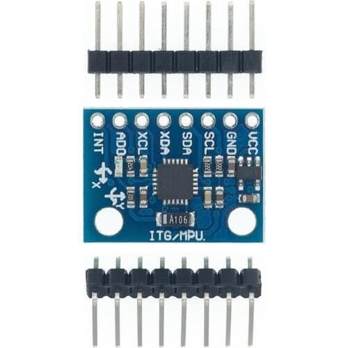 10pcs GY-521 MPU-6050 MPU6050 Module 3 Axis analog gyro sensors+ 3 Axis Accelerometer Module