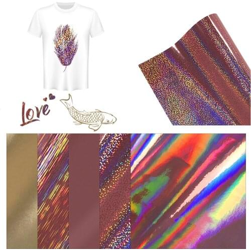 30.5*30.5 Cm Glitter Color Pvc Heat Transfer Vinyl Film Heat Press Machine T-shirt Iron On Htv Printing Sheet Diy Clothing Film