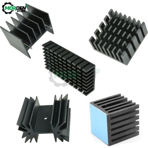 40x40x11 34x38x12 20x20x10 19x15x10 35x42x25.4 22X22X25 37x37x24 50x25x10 Aluminum Heatsink Heat Sink Cooler Radiator Cooling