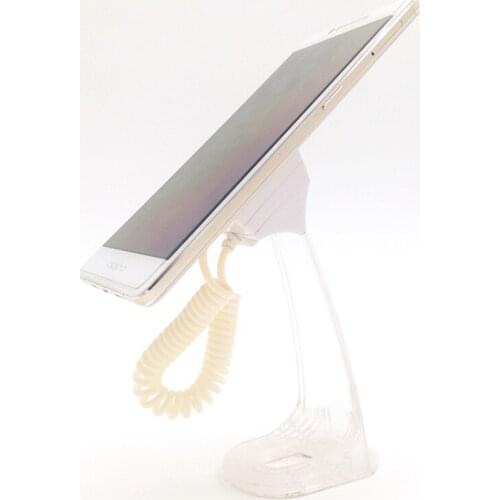 50 Pcs/Lot) Pure Acrylic Retractable Positioning Tether Sticker Fixed Anti-Shoplifting Display Stand for Dummy Phone