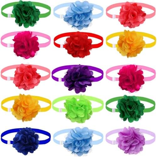 50pcs Dog Bowtie Small Dog Grooming Accessories Pet Supplies Pet Dog Cat Bow Tie Collar Fashion Dog Supplies For Small Dogs