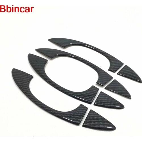Bbincar Exterior Accessories For Volkswagen T-Roc TROC 2017 2018 2019 Car Door Handle Knob Doorknob Cover Trim Frame ABS Chrome