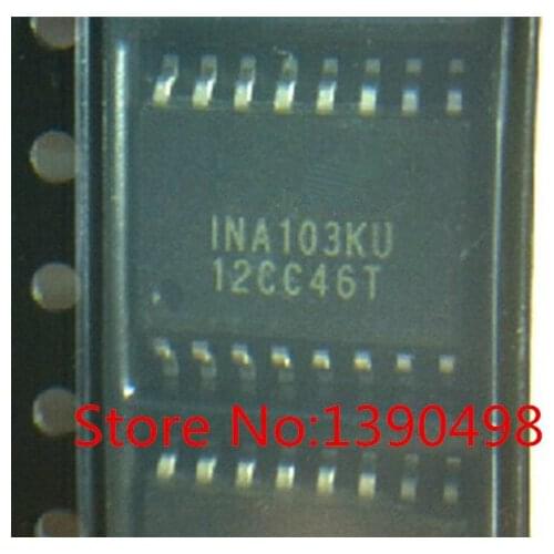 Free Shipping 10pcs/lot INA103KU INA103 SOP16 IC 100% New