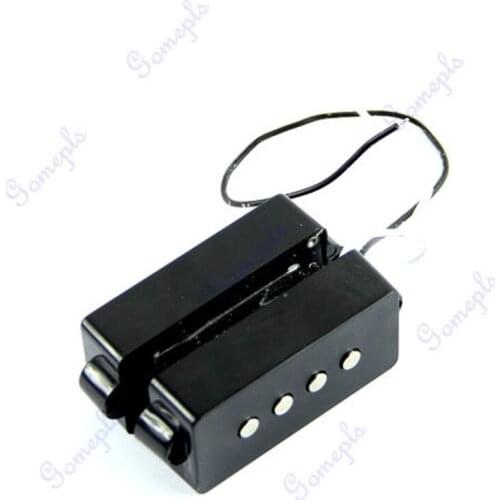 Black 4 String Noiseless Pickup Set For Precision P Bass Bridge Pickup Set new