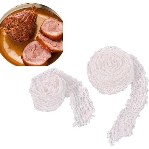 Cotton Meat Net Ham Sausage Net Butchers String Sausage Net Roll Hot Dog Net Sausage Packaging Tools
