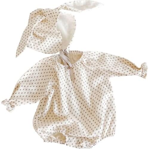 Baby Girls Boys Romper Clothes Baby Romper Toddler Jumpsuit And Hat Spring Autumn Costumes Outfits Autumn