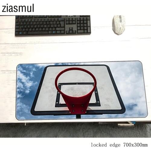 Basketball mouse pad HD print 700x300x3mm pad to mouse notbook computer mousepad big gaming padmouse gamer laptop mouse mat