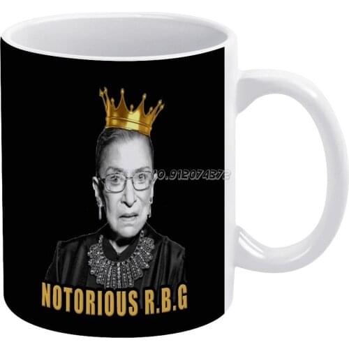 The Ruth Bader Ginsburg Coffee Mugs Friends Mugs Travel Beer Porcelain Tea Kitchen Cup Friends Gift Ruth Bader Ginsburg Court Wo