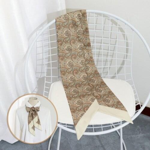 Summer Wide Long Silk Scarf Tie Bag Style Belt Ribbon With Shirt Scarf Scarf Summer Thin Ribbon For Women