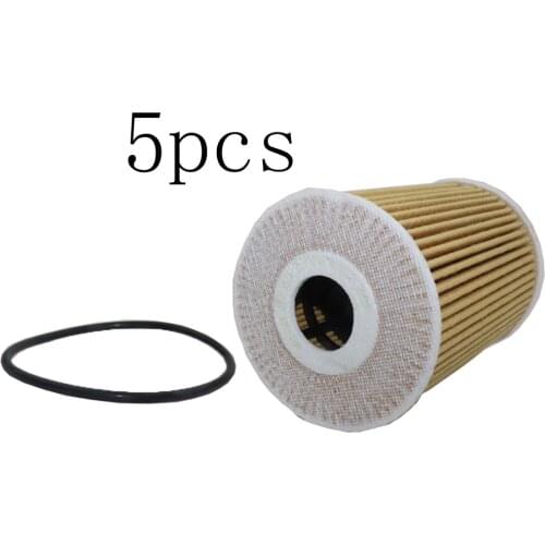 5pcs Car Oil Filter 15208-2W200 FIT For NISSAN CABSTAR 2006 2007 2008 2009 2010 2011 2012 INTERSTAR Box 2002 HU 825 X