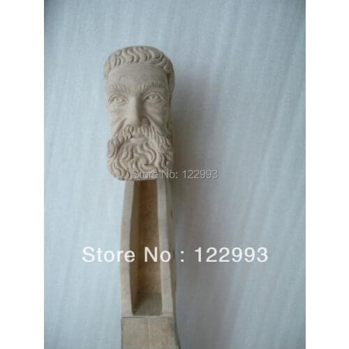 4/4 New Violin Neck Man Head Hand Carve High Quality