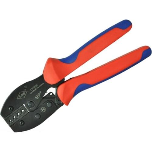 0.1-2.5mm2 non-insulated terminal crimper LY-03A open barrel connector crimping tool 27-13AWG wire crimping tool