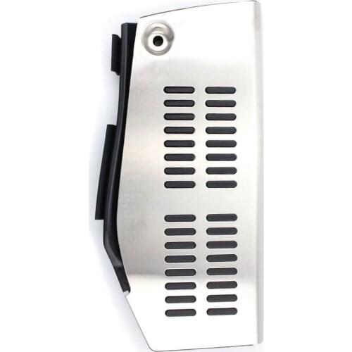 LHD Pedal Cover For Volkswagen Polo vw Golf 4 Bora Beetle RSi GTI R32 for Audi A3 SEAT Leon Stainless Steel Pad Foot Rest