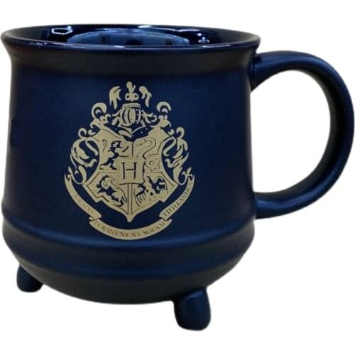 Triangle pot High Capacity Big Belly Ceramic Mug School Of Magic Coffee Tea Milk Hot Water Cup Drinkware Christmas Gift