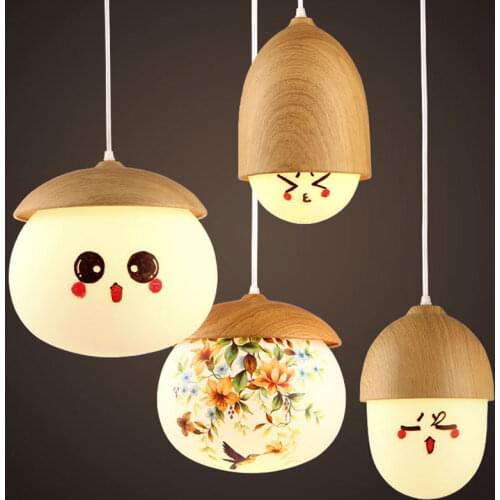 Japan pendant lights glass ball LED pendant lights Home Decoration E27 Light Fixture deco maison pendant lights