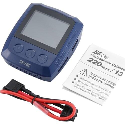 SKYRC B6 nano / B6 Lite LiPo Battery Charger Discharger 15A/320W DC Charger for LiFe/ Lilon/ LiPo/ LiHV/ NiMH/ NiCd/ PB Battery