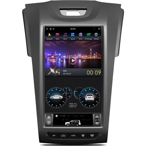 11.8" Tesla Android 9.0 GPS Navigation Multimedia For Chevrolet S10 Trailblazer Isuzu dmax 2015 Mu-X Radio Stereo DSP Head Unit