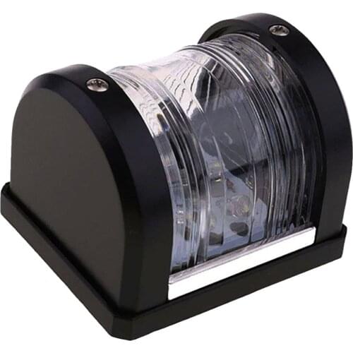 12V LED WHITE STERN LIGHT-Side Mount Boat/Yacht/Marine 135° Navigation Light