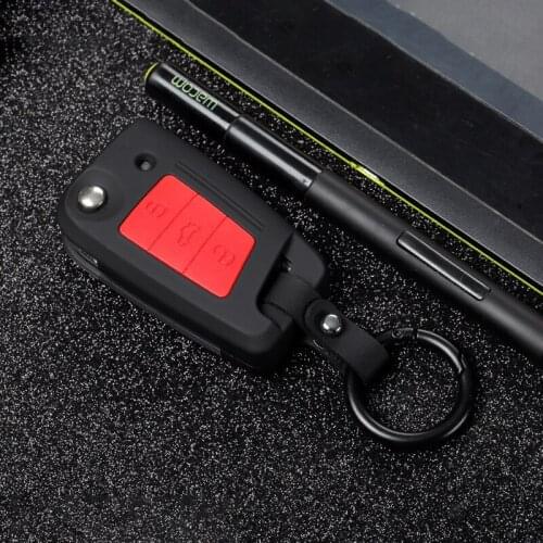 ABS+Silicone Car key Cover Case for Skoda Octavia a5 a7 kodiaq Karoq Rapid yeti for VW Passat B8 Skoda Superb A7 2017 2018 2019