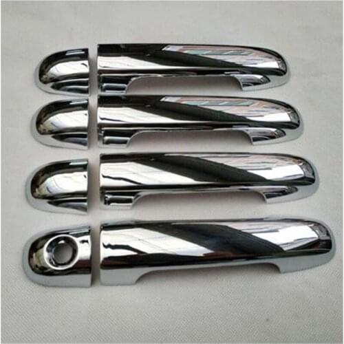 Car Styling For Hyundai i20 1 i 2008-2014 chrome door handle cover Door handle Protective covering Cover Trim