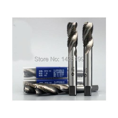 Free Shipping 5Pcs TG M12*1.5 high speed steel machine screw tap spiral groove machine screw tap