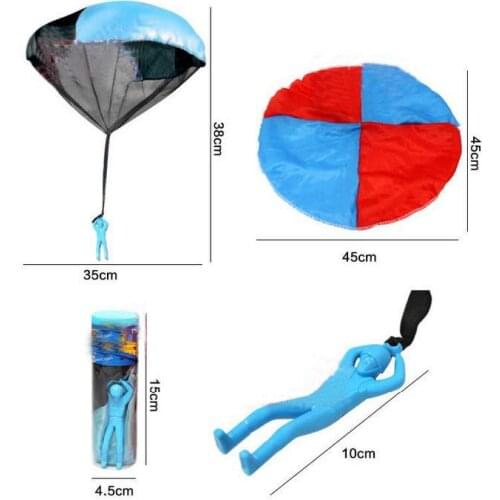 Children Toy Hand Throwing Parachute Children Outdoor Sports Traditional Toys Kindergarten Activities School Gif 2020