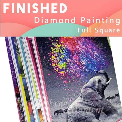 Ever Moment Finished Diamond Paintings New Arrivals No Frame Full Square Resin Drills Diamond Embroidery Mosaic FP001