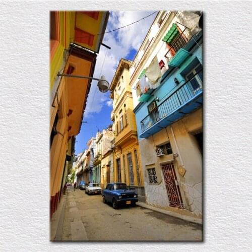 Quality Canvas print amazing Travel Photos painting from Perfectly and fine Greece Miklos town as gift for friend free shipping