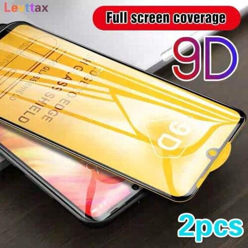 2Pcs 9D Glue Glass For Xiaomi CC9E 9T 9X Mi 8 8SE 8Lite 5X 6X For Xiaomi Mi 10Lite 9 9SE CC9 Full Cover Glass Screen Protector