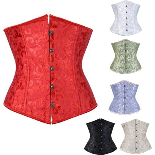 Corsets for Women Bustier Sexy up Overbust Corset Waist Cincher Shapewear Top Underbust Corset Top Waist Cincher Corset