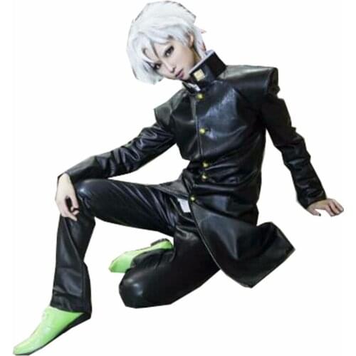 2020 JoJos Bizarre Adventure Noriaki Kakyoin Outfit Cosplay Costume Coat Suit