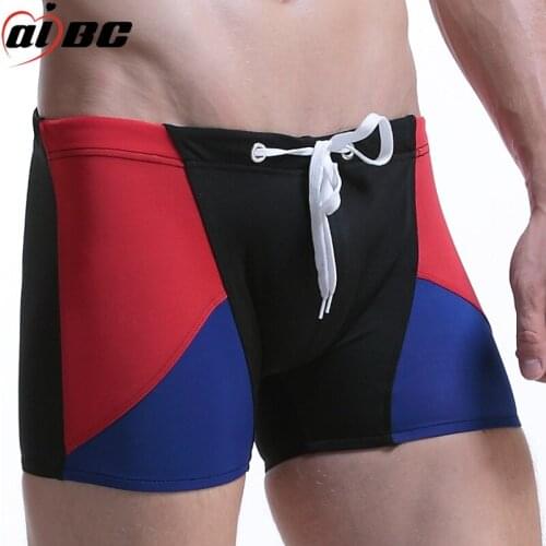 Fashion Men Underwear Sexy Body Shaping Shorts Beach Shorts Brand Long Basic Swimwear Men Boxer Board Shorts