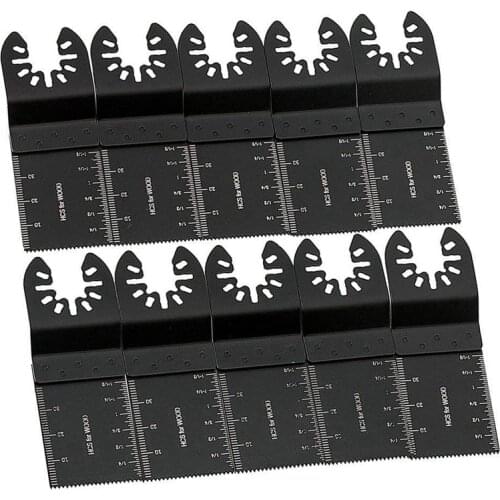 10Pcs Wood Cutting Saw Blade Oscillating Kit Multi Tool For Dremel Fein Multimaster Makita Mix Multitool Blades Set