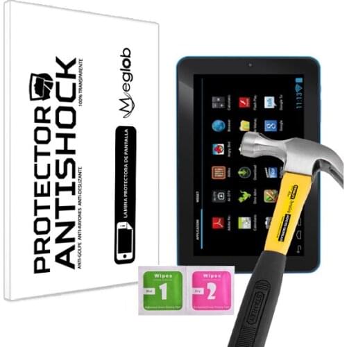 Screen protector Anti-Shock Anti-scratch Anti-Shatter compatible with Tablet Trevi TAB Kid Tab 7 C16
