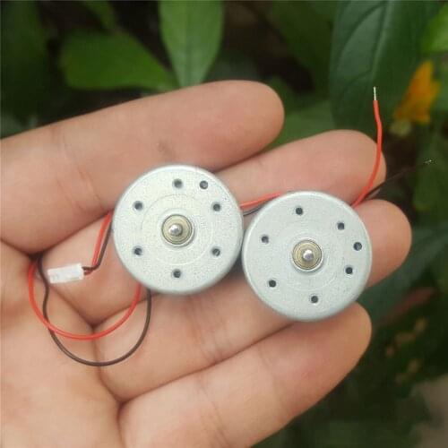 High Quality 300-11440 Micro DC Motor With Wire and Plug 1.5-6V High Speed Miniature Motors Electric Machinery for DIY Hobbies