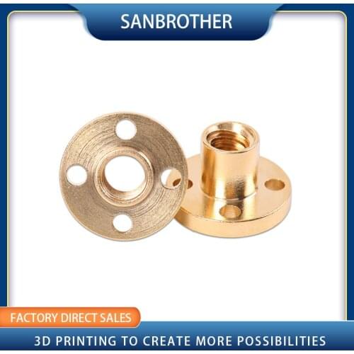 1Pc 3D Printer M8 TR8 - 8mm 4mm 2mmTrapezoidal Screw for Supporting All the Copper Nut Stepper Motor Guide screw for Lead Screw