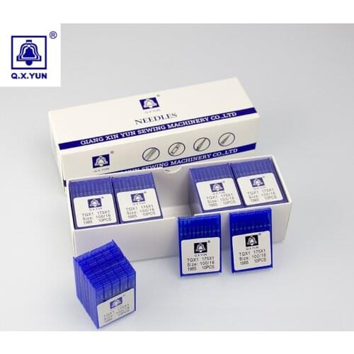 100pcs TQX1 TQ1 175X1 100/16# QXYUN sewing needles accessory for industrial sewing machine