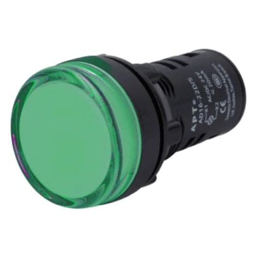 100799331 AD16-22D/g31S 220VAC | 22.3mm green AD16-22D Indicator light